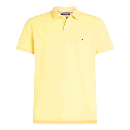 Playera tipo polo para caballero Tommy Hilfiger amarillo mw0mw32346-zf0