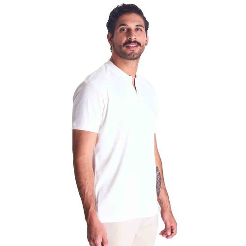 Playera casual para joven Authentic Lyon blanco 313125-002