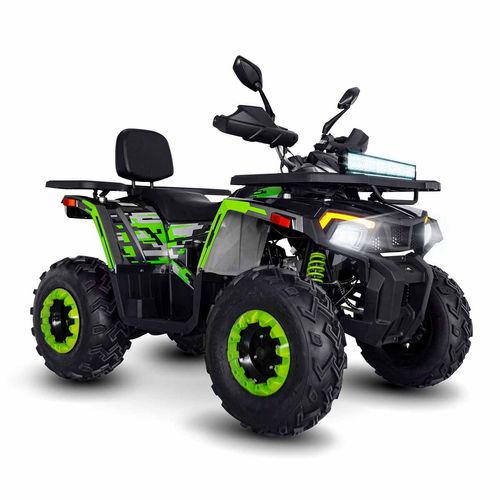 Cuatrimoto automática MB verde glock 200 CC 1025