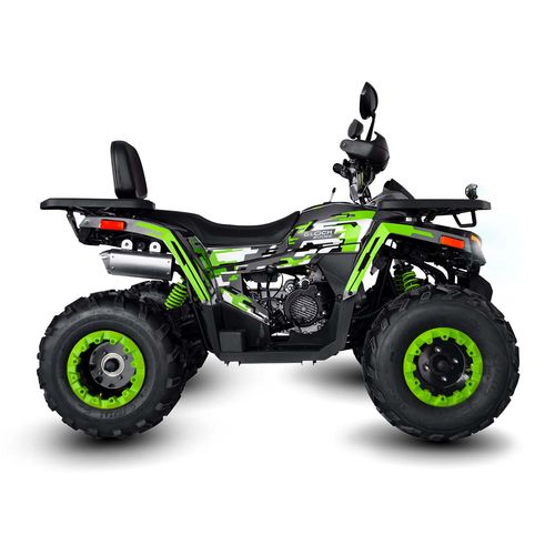 Cuatrimoto automática MB verde glock 200 CC 1025