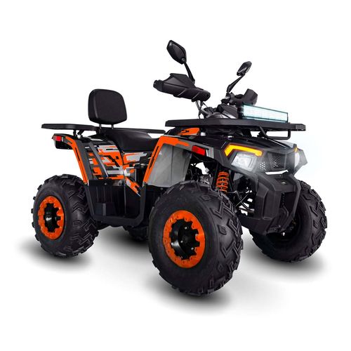 Cuatrimoto automática MB naranja glock 200 CC 2025