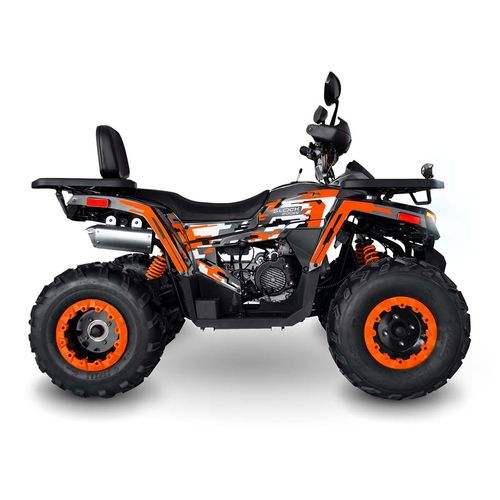 Cuatrimoto automática MB naranja glock 200 CC 2025