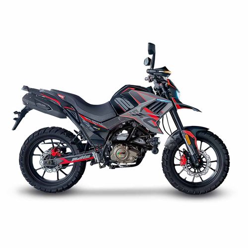 Motocicleta doble propósito MB rojo tekken 250 CC 2025