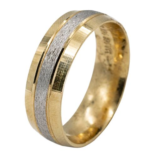 Argolla de matrimonio N°10.5 Argyor de 14K 54