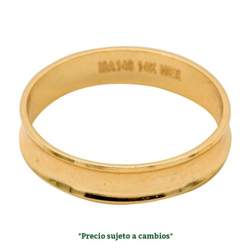 Argolla de matrimonio N°6 Dinasti de 14K 204