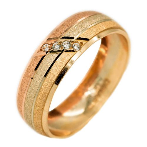 Argolla de matrimonio N°11 Dinasti de 14K 9226