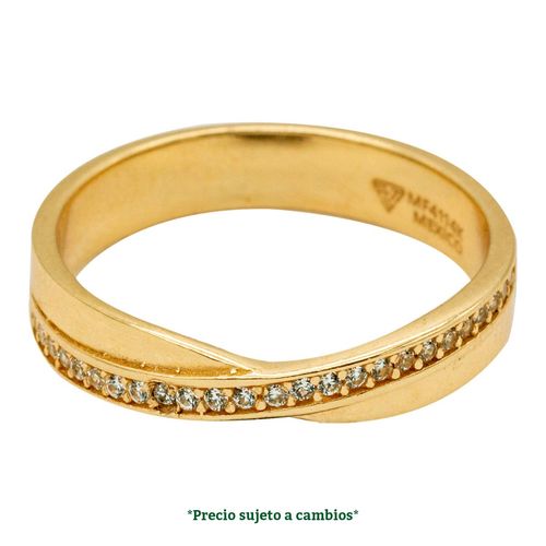 Argolla de matrimonio N°13.5 Dinasti de 14K 25984