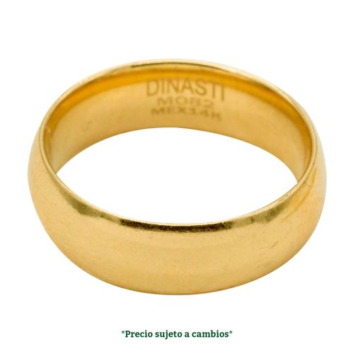 Argolla de matrimonio N°5 Dinasti de 14K 90496