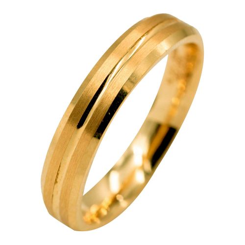 Argolla de matrimonio N°4.5 Dinasti de 14K 201935