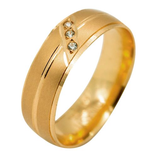 Argolla de matrimonio N°8.5 Dinasti de 14K 100156