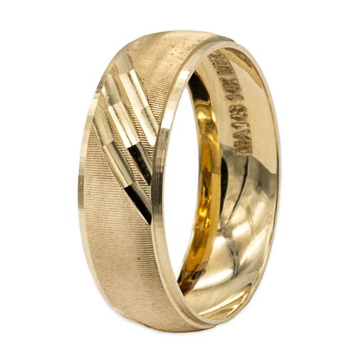 Argolla de matrimonio N°9.5 Argyor de 14K 256-A