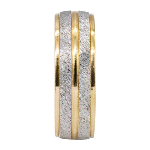 Argolla de matrimonio N°9.5 Argyor de 14K 551-6