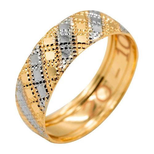 Argolla de matrimonio N°8 Dinasti de 14K 300826