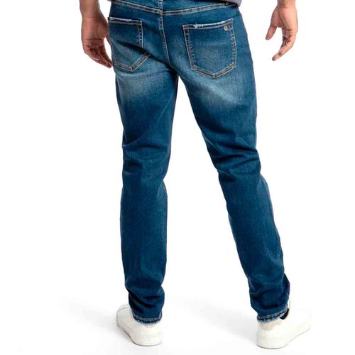Pantalón de mezclilla para joven Balam azul blc1046