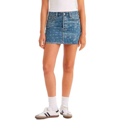 Falda de mezclilla para jovencita Levis azul a4694-0028