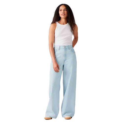 Pantalón de mezclilla para jovencita Levis azul 001up-0001