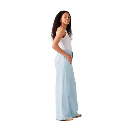 Pantalón de mezclilla para jovencita Levis azul 001up-0001