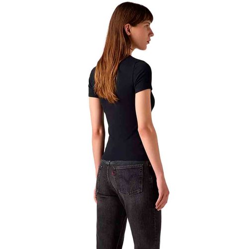 Playera casual para jovencita Levis negro 001j3-0007