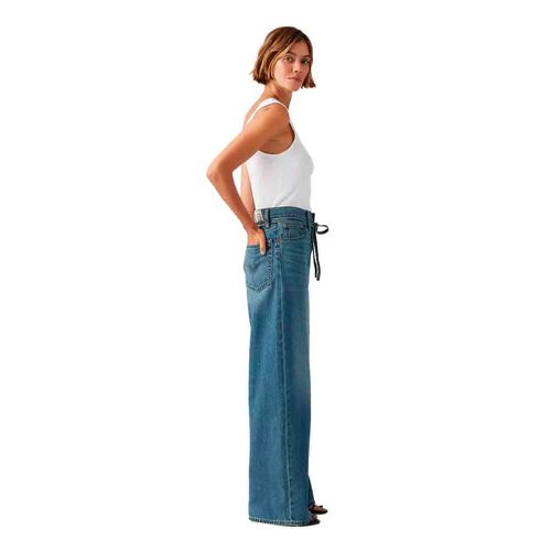Pantalón de mezclilla para jovencita Levis azul a8701-0009