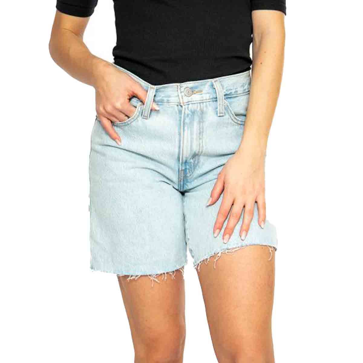 Short de mezclilla Levis azul para dama 001jo-0002 La Marina