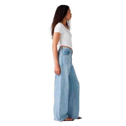 Pantalón de mezclilla para jovencita Levis azul 001up-0000