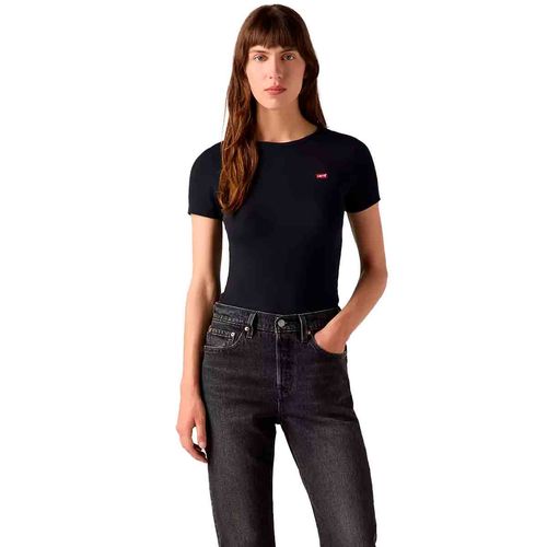 Playera casual para jovencita Levis negro 001j3-0007