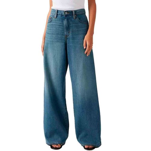 Pantalón de mezclilla para jovencita Levis azul a8701-0009