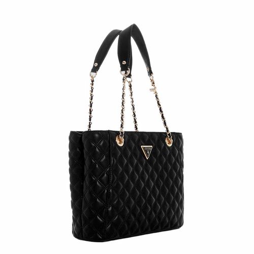 Bolso tote bag para dama Guess negro QG874822-BLA