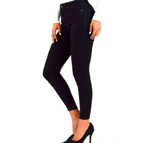 Pantalón de mezclilla para jovencita Balam negro bl220