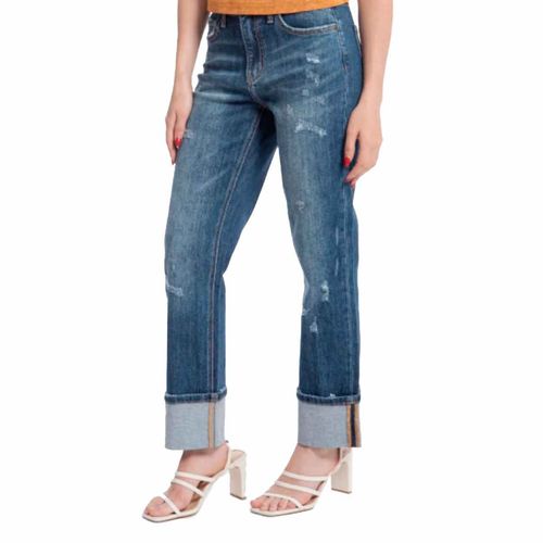 Pantalón de mezclilla para jovencita Balam azul bl6869