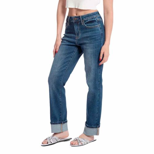 Pantalón de mezclilla para jovencita Balam azul bl6871