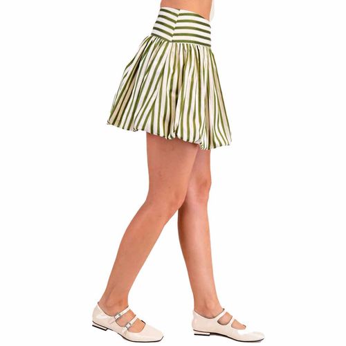 Falda Glam verde para dama gp6638