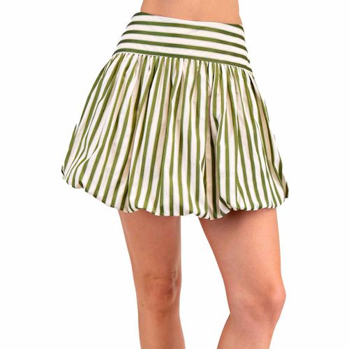 Falda Glam verde para dama gp6638