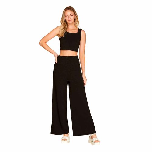 Pantalón casual para jovencita She + Sky negro sy2826