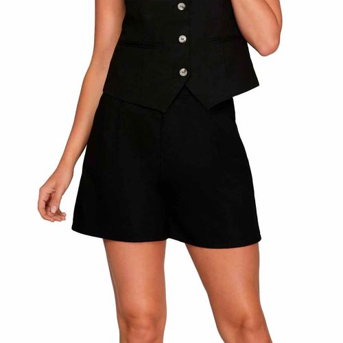 Short casual para jovencita She + Sky negro sy8242-sh