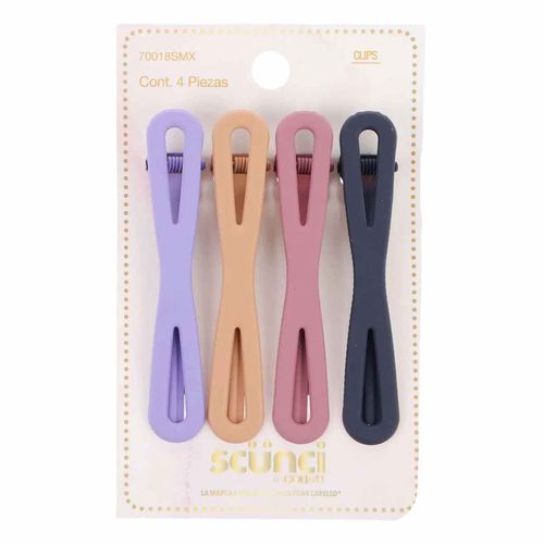 Clips para cabello Scunci 70018SMX