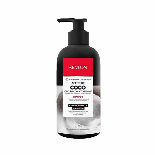 Shampoo con aceite de coco Revlon RV-45