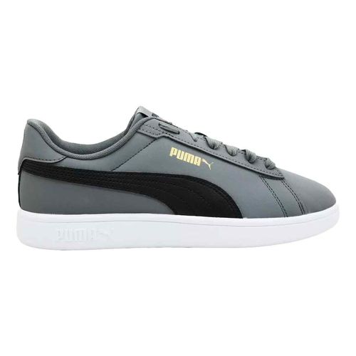 Tenis casual para caballero Puma gris 392336 02