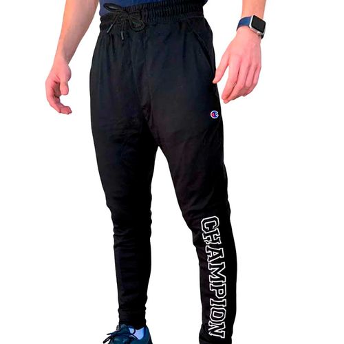 Pants deportivo para caballero Champion negro epfw2313m45