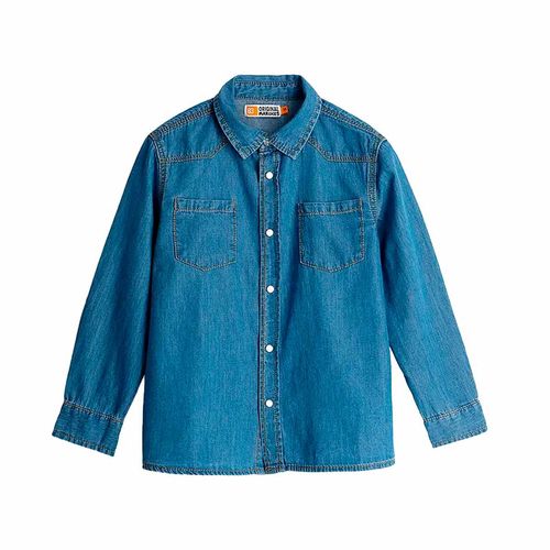 Camisa casual para niño Original Marines azul ddp2020b
