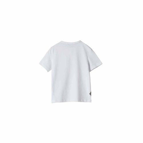 Playera casual para niño Original Marines blanco ddp2067b
