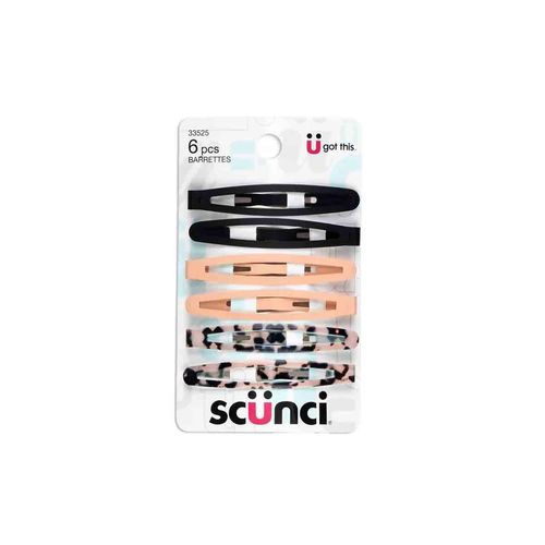 Pack de clips para cabello Scunci multicolor 33525SMX