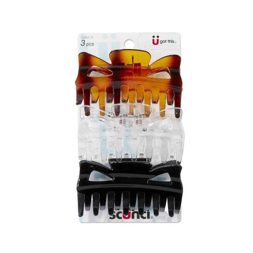 Pack de pinza para cabello Scunci multicolor 16267SWMX