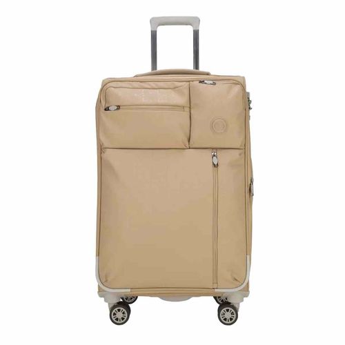 Maleta mediana Cloe beige REI24313FAN24