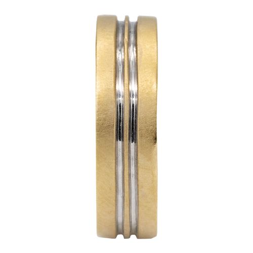 Argolla de matrimonio N°3.5 Valessa de 14K A00131-D6