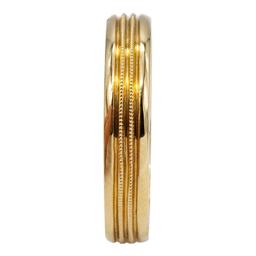 Argolla de matrimonio N°5 Valessa de 14K A00108-D4