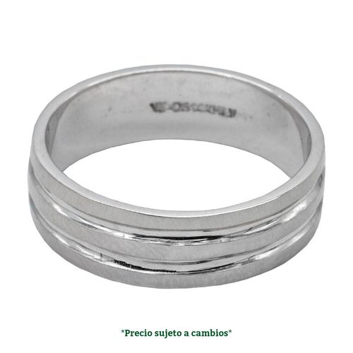 Argolla de matrimonio N°7 Valessa de 14K A00109-D6