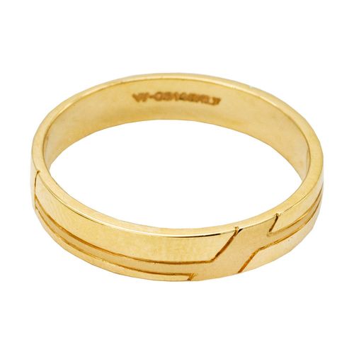 Argolla de matrimonio N°4 Valessa de 14K A00E051-D4