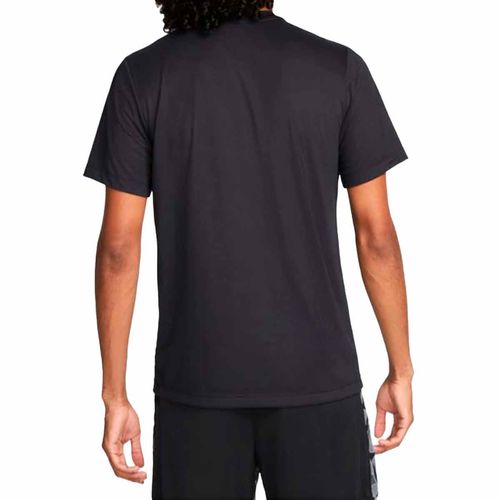 Playera deportiva para caballero Nike negro dx0989010