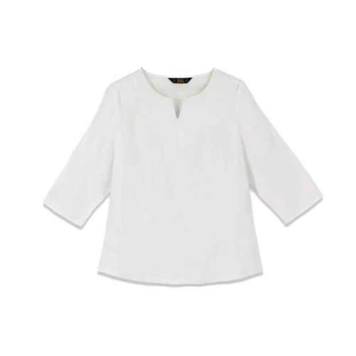 Blusa casual para dama Abito blanco jiguani